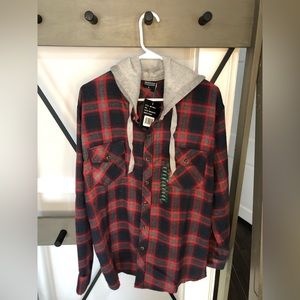 Men’s Hooded Flannel